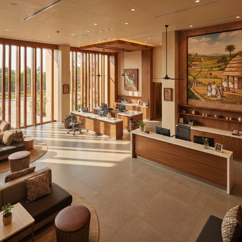 Cooperative Bank Branch Interior